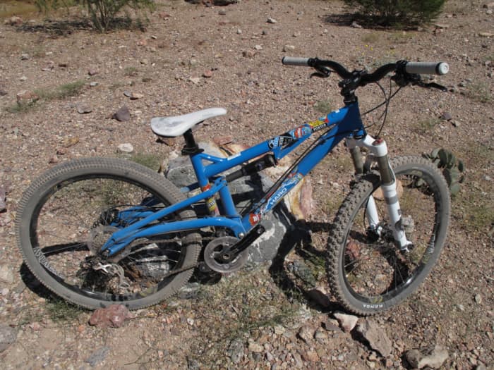 haro slopestyle bike