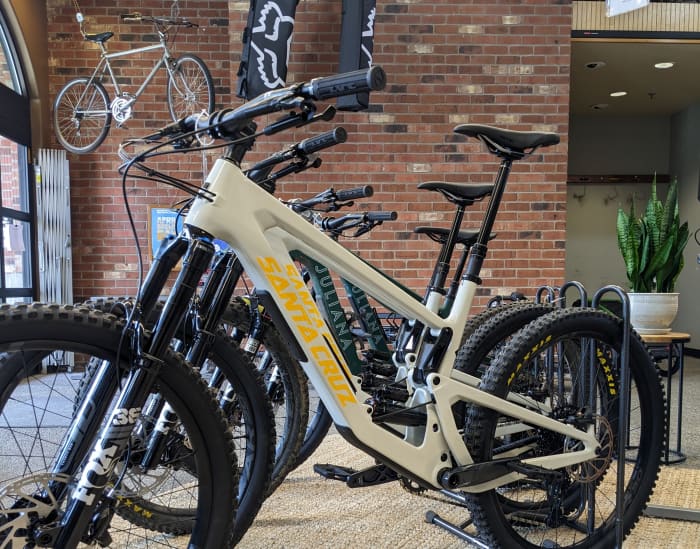 bicycle hanging systems