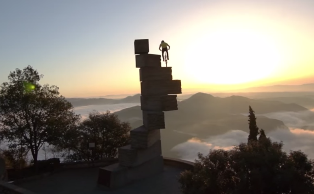 A 'Staircase to Heaven' Installation Ascends into the Sky as a