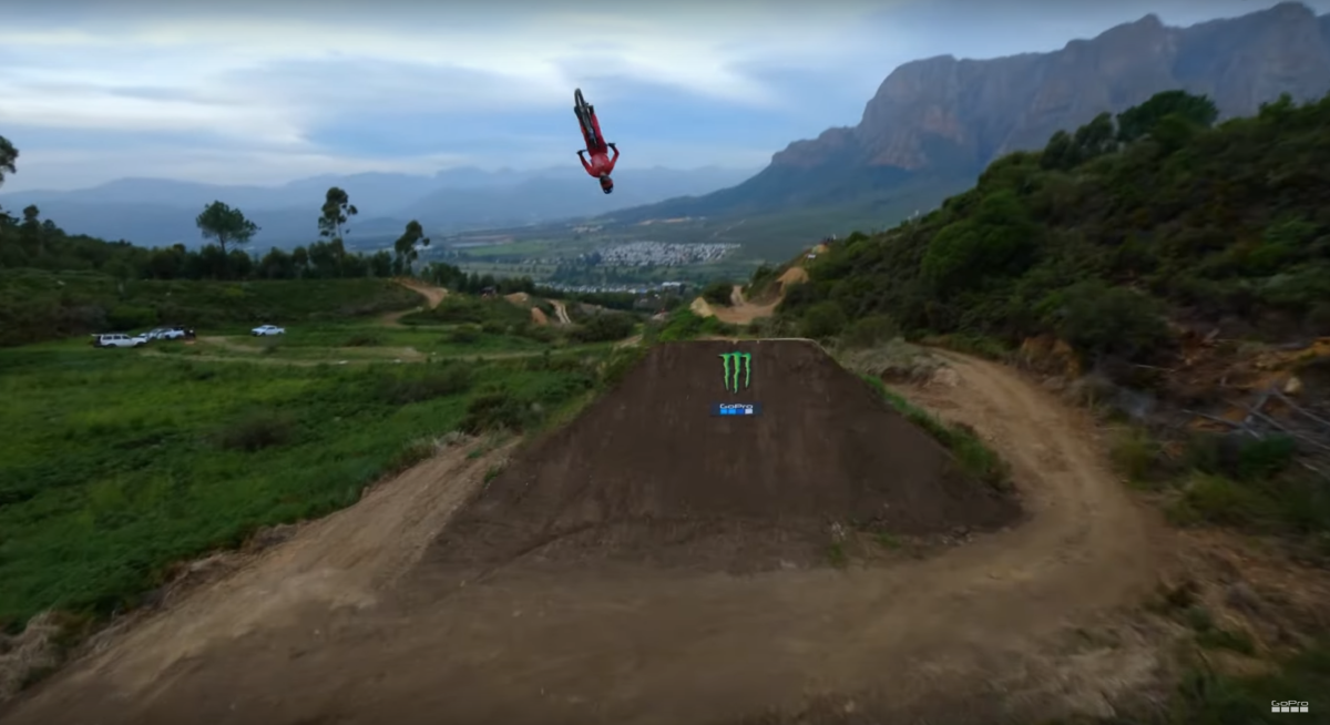 Look The World's Biggest Mountain Bike Backflip BikeMag