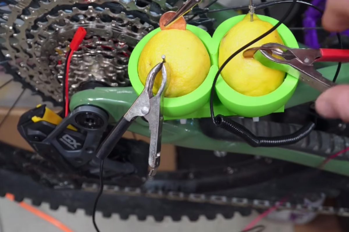 Content Creator Invokes Science Fair Technology To Charge His Derailleur Content creator invokes science fair technology to charge his derailleur