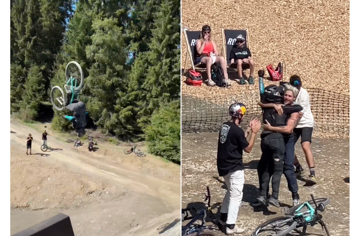 Natalie Niedzwiedz Lands Incredible Double Backflip BikeMag