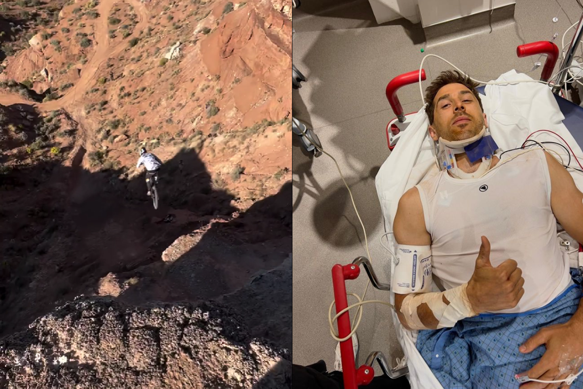 Gee Atherton Updates Fans After Terrifying Crash Ended His Rampage Bid