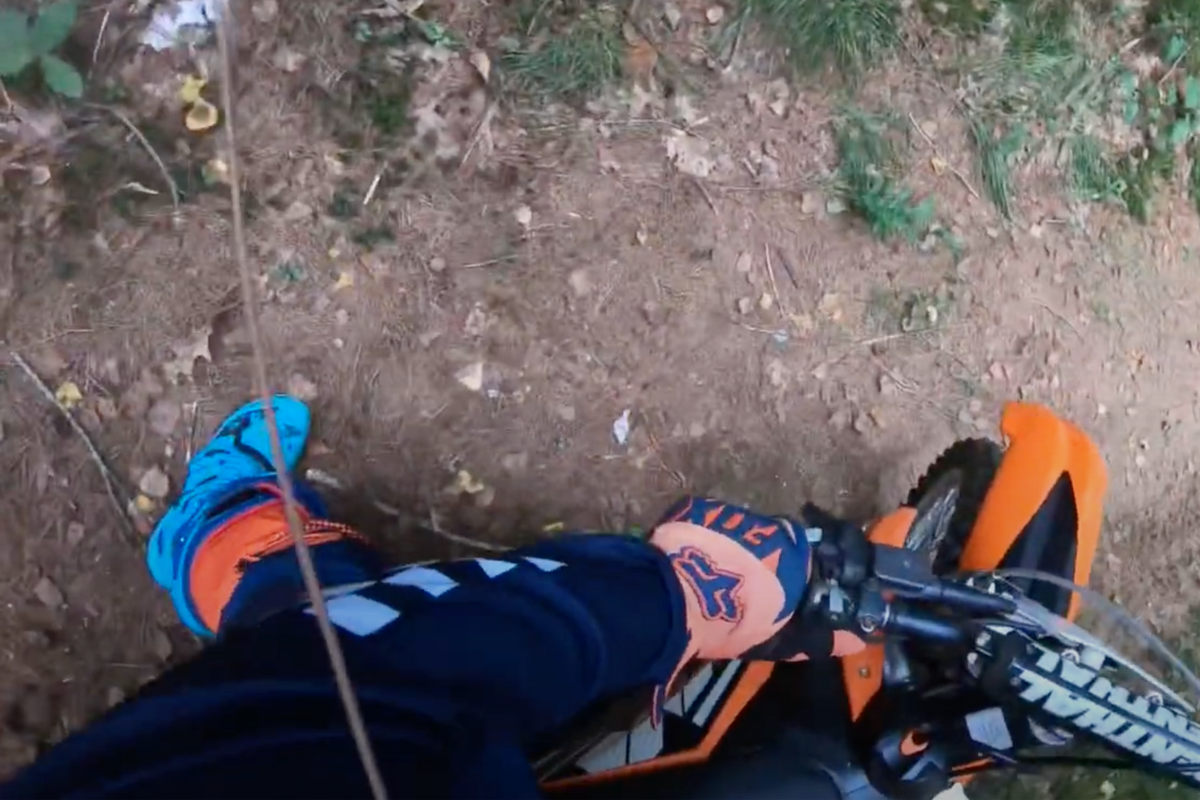 Rider Runs Into Deadly Wire Trap In The Woods BikeMag