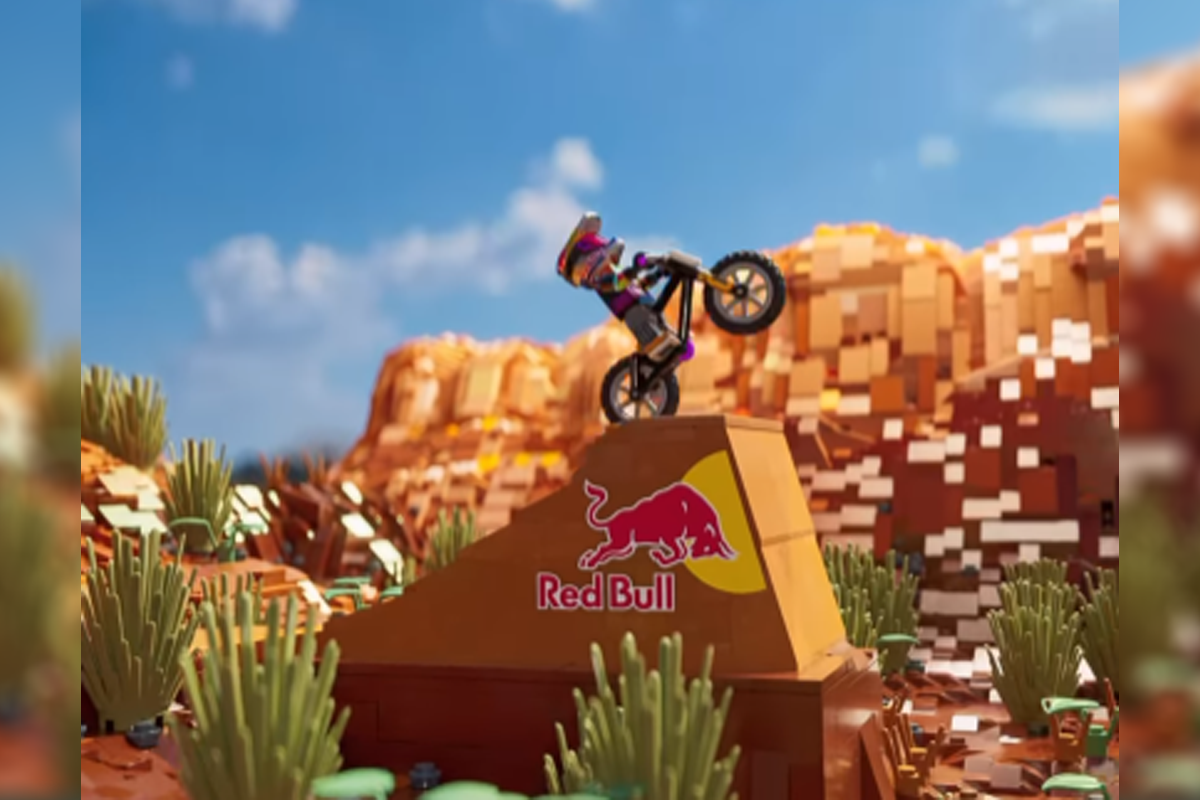 Lego X Ramboll Iconic Red Bull Rampage Moment Recreated With Legos