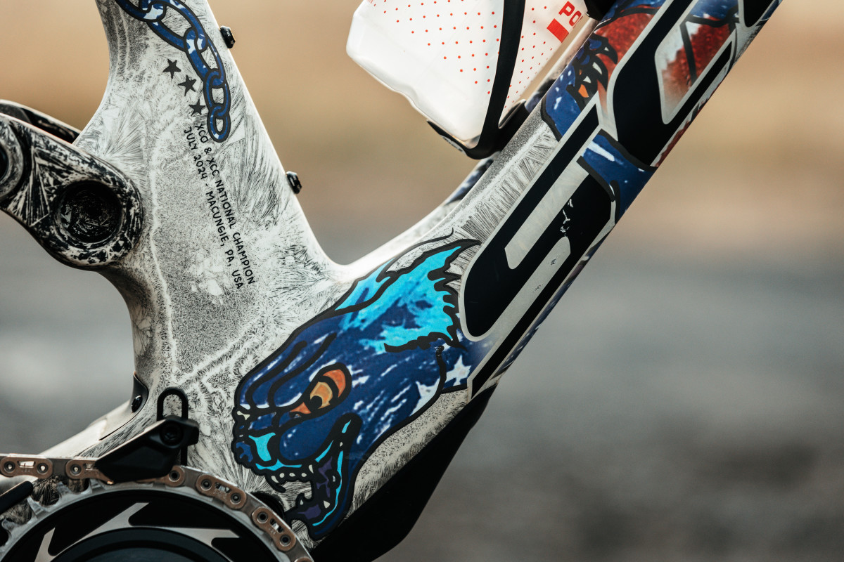 Custom Painted Mtb Frame Custom Painted Mtb Intense Tracer Custom