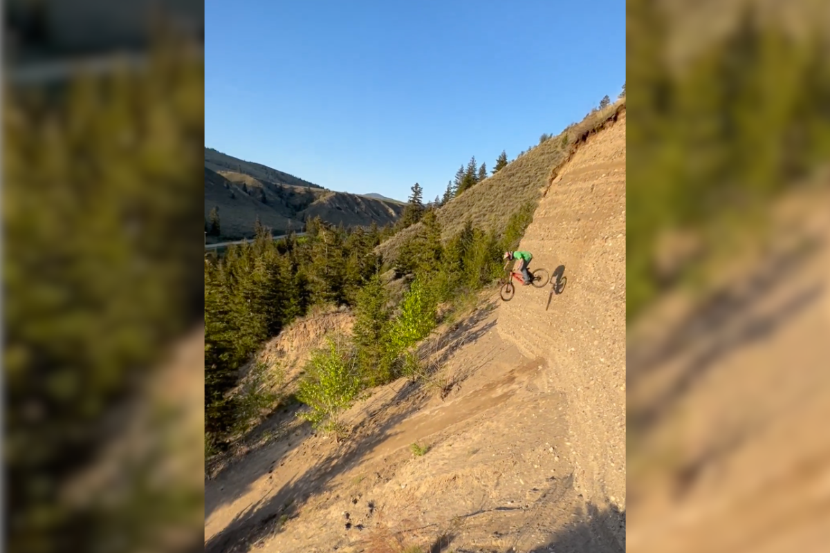 Brage Vestavik Risks It All For Iconic 55+ Foot Drop - BikeMag