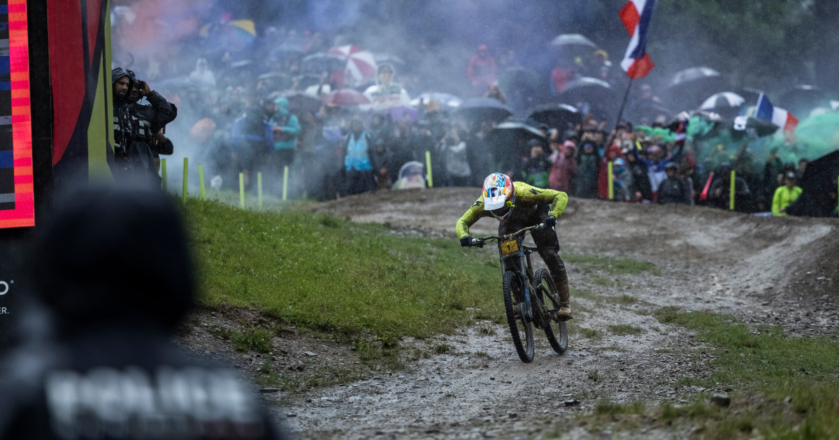 Jackson Goldstone Les Gets 2025 UCI Downhill Course Preview