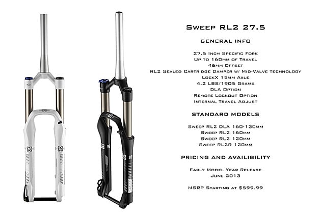 X-Fusion Debuts Sweep Fork - BikeMag
