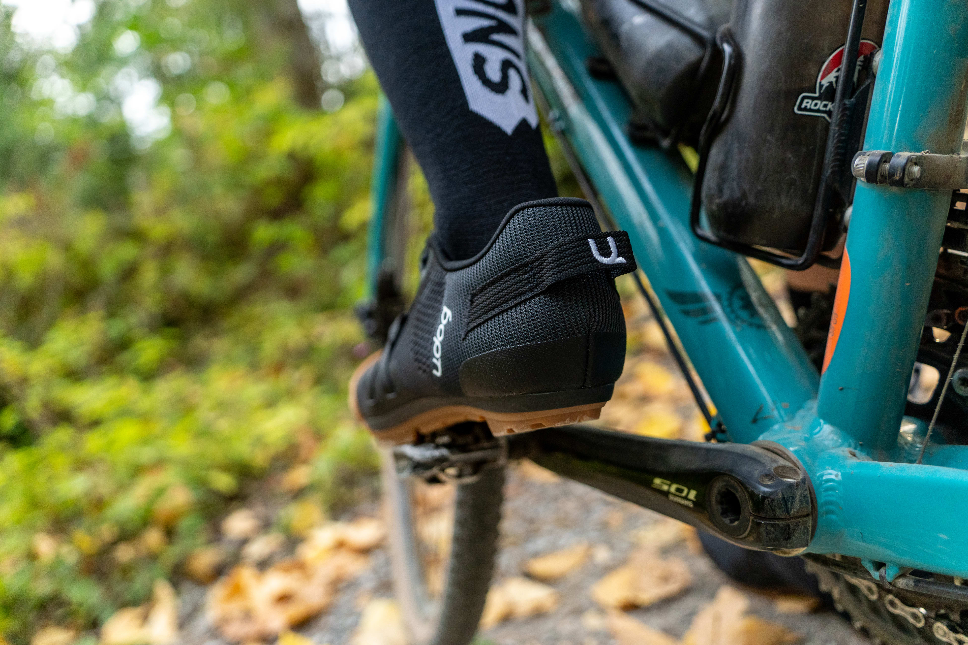 udog ビンディングシューズ【DISTANZA】 UDOG Distanza Carbon Gravel Shoes - Cinder Black | BIKE24