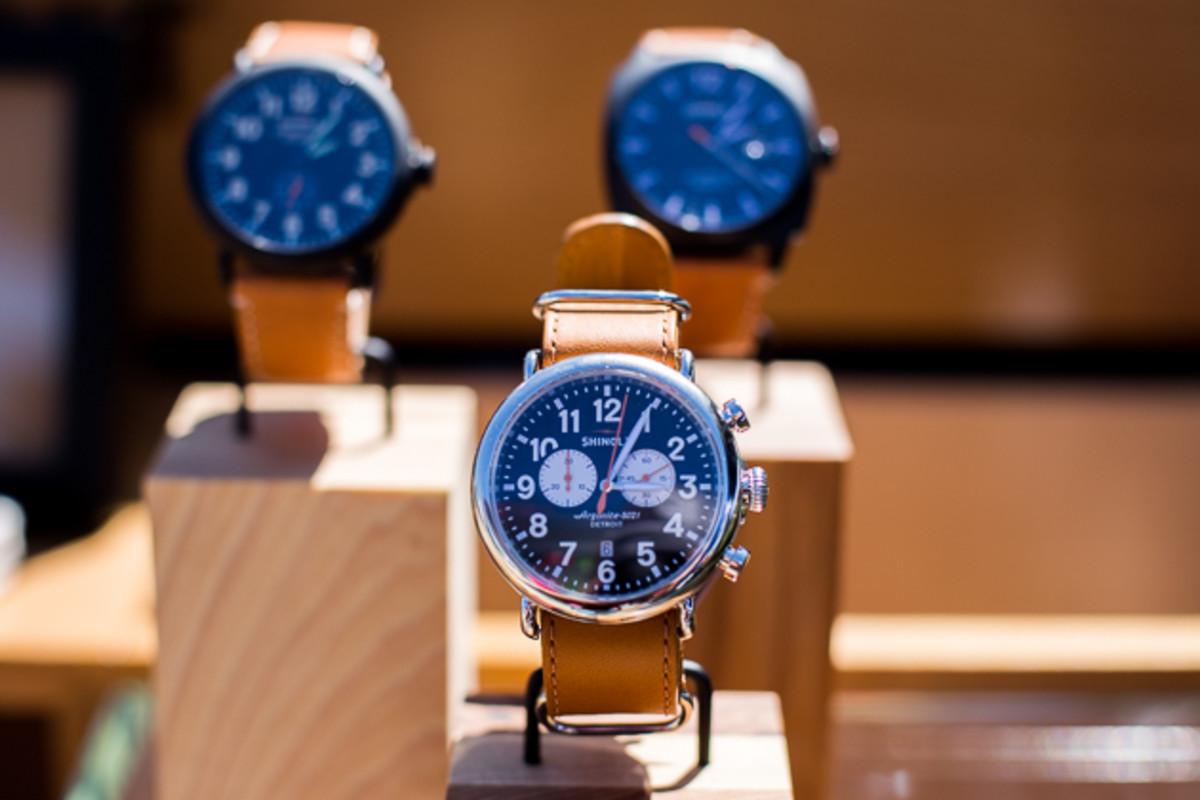 If you podium at Sea Otter and want to blow your prize money in one place and go home looking like royalty, check out the Shinola Runwall watch, a stainless steel, Detroit-assembled, chronograph work of timekeeping beauty. This wrist bling will set you back $775. Photo: Ryan Palmer