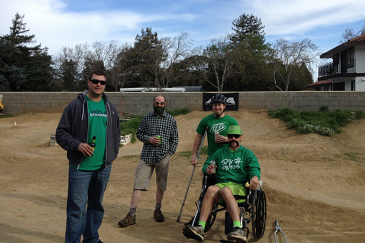 Beyond the convalescing and hot laps with his fleet of RC cars, Weir wants to get more people on bikes, and has been working with The Friends of Stafford Lake Bike Park to raise money to build a world-class bike park. PHOTO: Courtesy Mark Weir