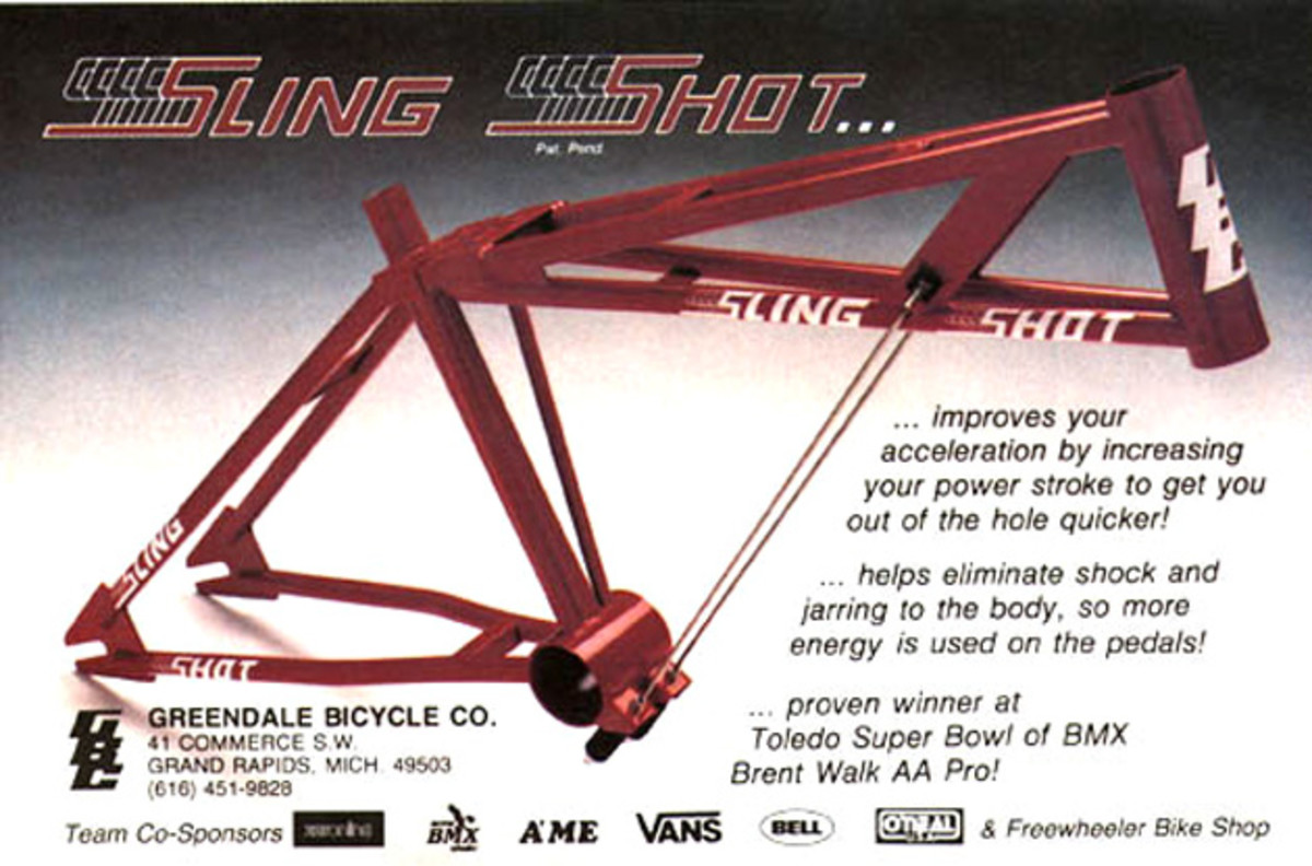 No, really, the complete lack of a downtube makes the bike "better". Had a friend who professionally raced downhill on a Slingshot....you can only imagine the terror he felt.