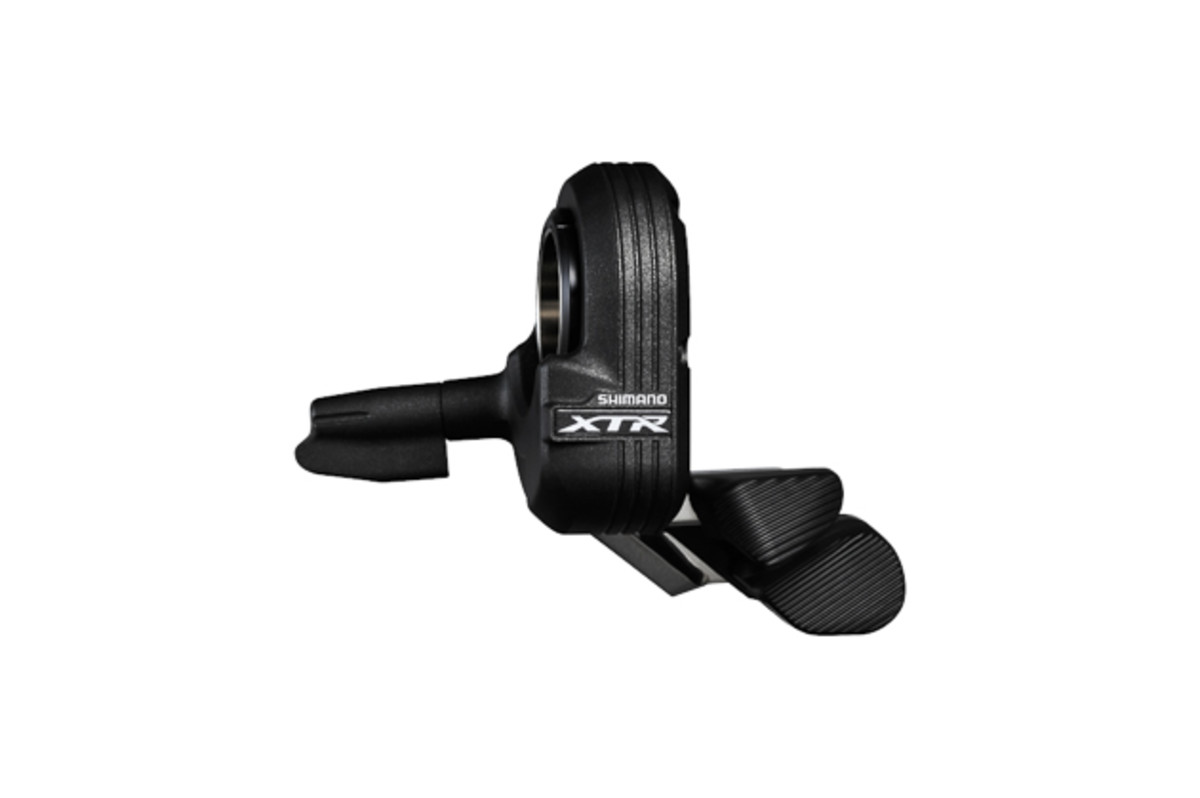 Shimano decided to go with the familiar feel of their trigger shifters to control the electronic shifts. The triggers have been placed in more ergonomic locations, and also rotate around the bar a bit, mimicking the natural motion of your thumb.