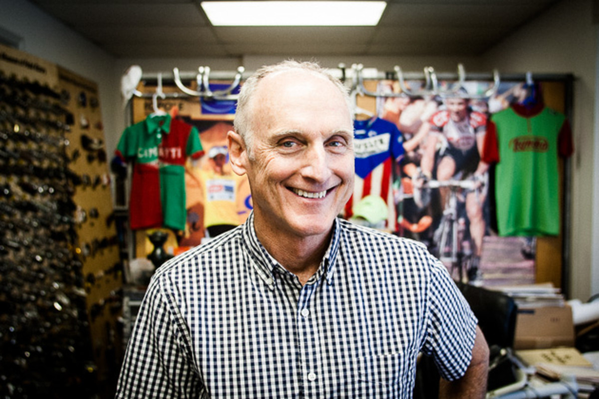Bryne started collecting pedals around 1991 at about the same time he and his wife Sharon opened Speedplay. For many years, it was somewhat of an obsession, but he's slowed recently because he has nearly every pedal of historic significance.