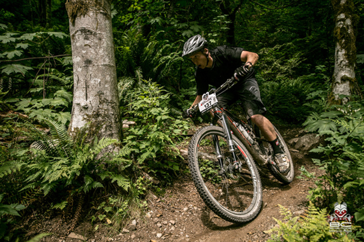 Mike Levy on his way home to the conclusion of Day 6, Squamish. | Photo by Margus Riga
