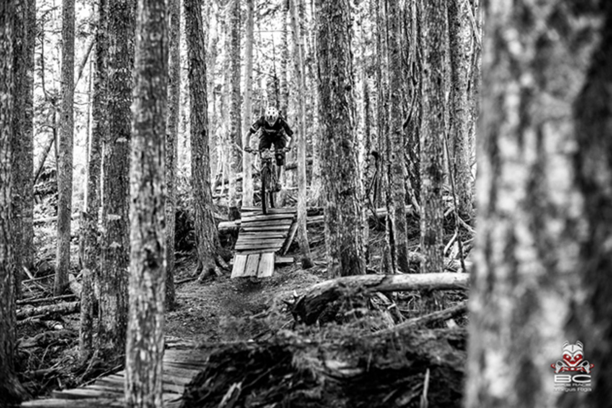 Look--more awesome trails. This time around in Cumberland--a great example of a small, rural town that's benefitting from a robust network of bike-legal trails. Photo by Margus Riga