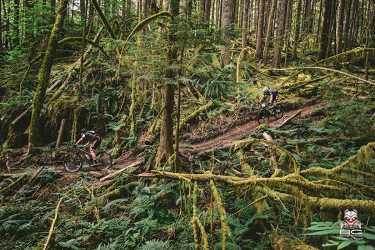 Are you sick of seeing awesome shots of people riding awesome trails in, oi, awesome British Columbia? Yeah, well, you have to hand it to the province, they've got the trails, but more than that--they have land managers who actually embrace mountain biking. The rest of the world is woefully behind on that score--particularly the United States. Photo by Margus Riga, courtesy of BC Bike Race