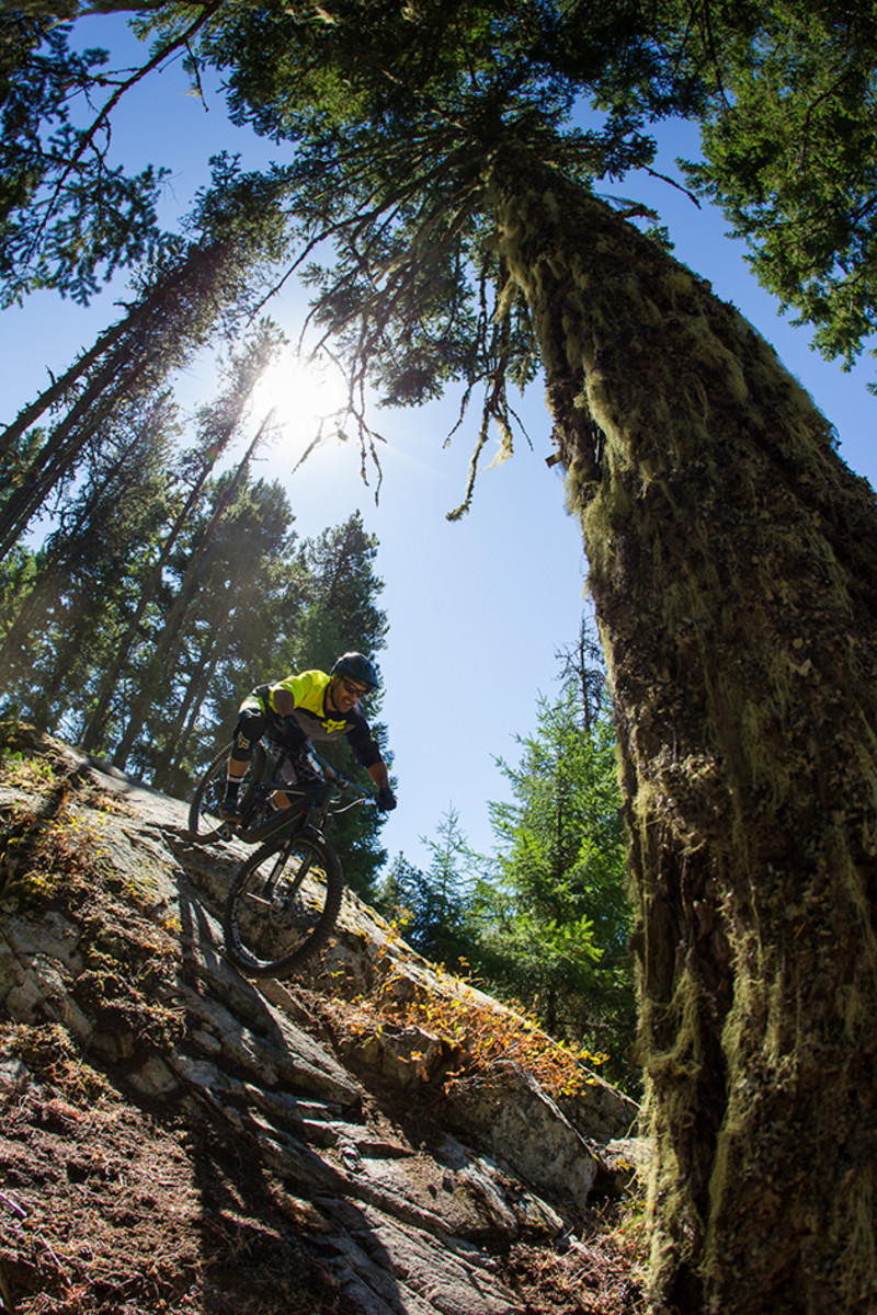 Silas Hesterberg, the man responsible for overseeing the Reign's new enduro incarnation, seemed at one with the bike on the steep rollers that punctuate the Pemberton hillsides.