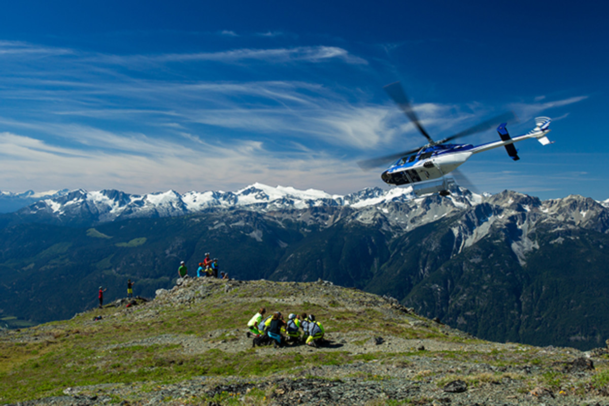 As soon as our chopper nose-dipped its way toward the Pemberton Valley, we knew it was up to us—and the reliability of our production-version Reigns—to get ourselves down in one piece to the valley, where a cooler of ice-cold Kokanee beer awaited us.