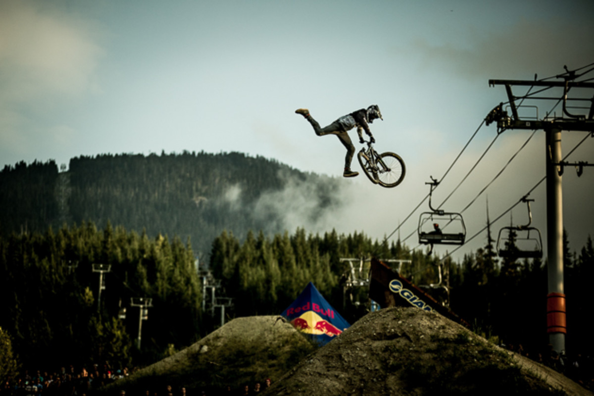 Being Brandon Semenuk's roommate has paid off in spades for Logan Peat, who put in a mighty fourth-place finish.