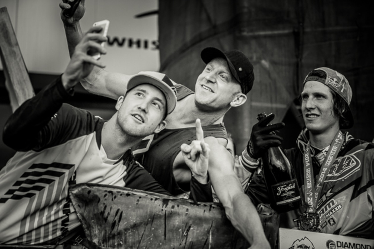 I gotta do a quick interview with NBC, but first let me take a #selfie.