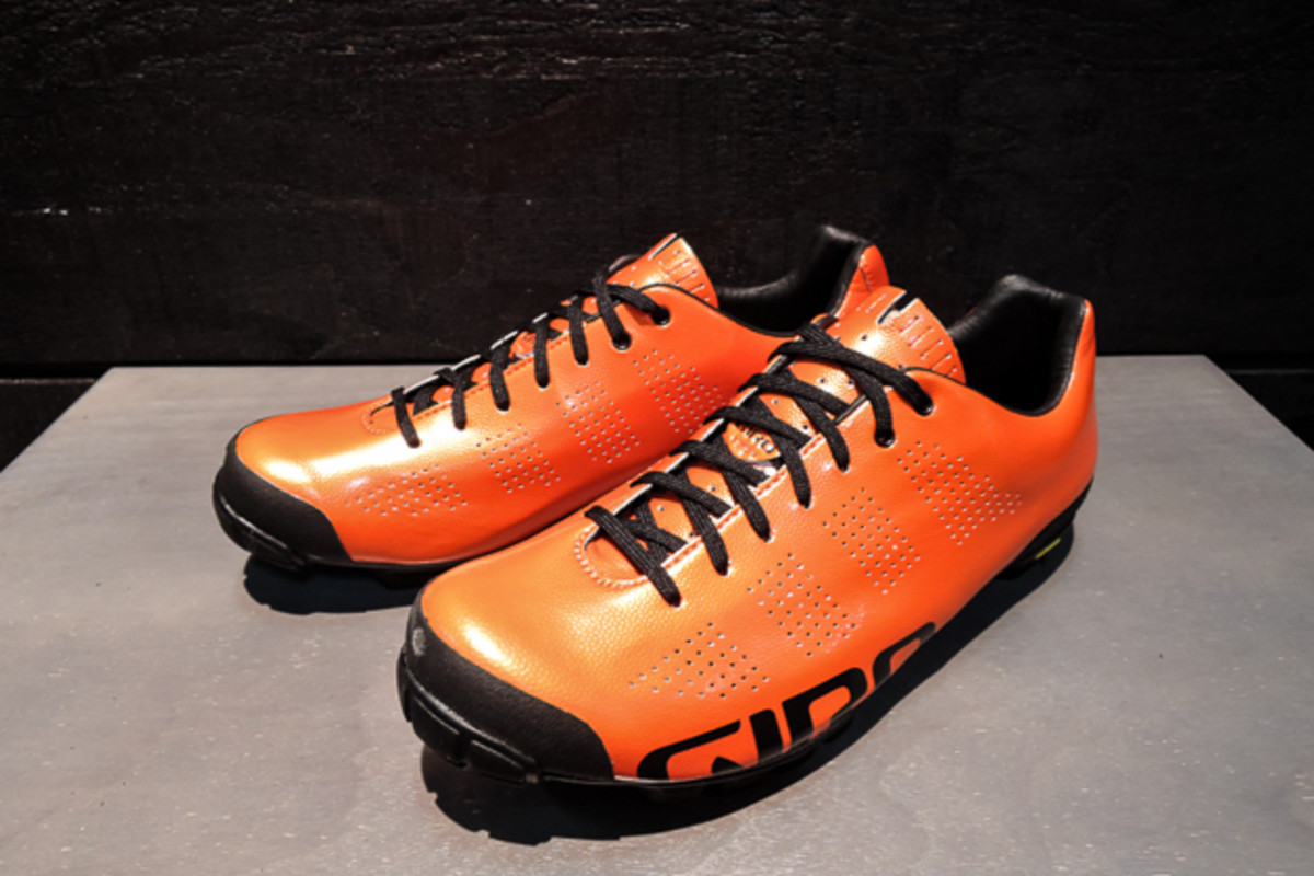 Blending the best of past and present, Giro Cycling has fused the comfort of lace-up retention with modern materials such as Easton carbon and Vibram rubber soles for its new 'Empire' cross-country race shoe, which will retail for $300.