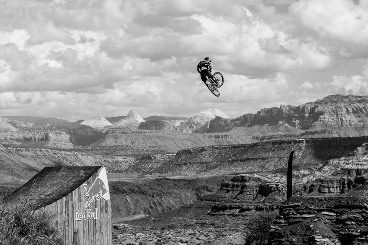 Louis Reboul made the massive canyon gap look like a mere floater at his local bike park. His relaxed poise left spectators wondering if he might have something much bigger up his sleeve for Monday's finals….