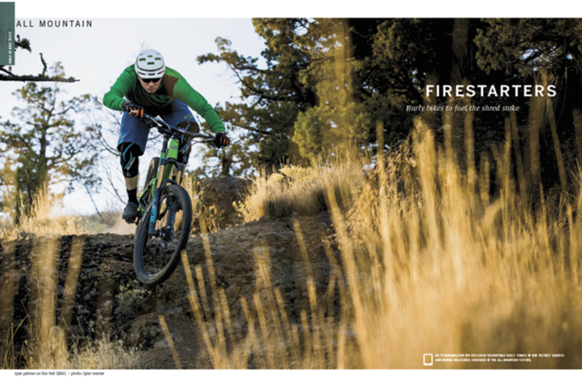 All-mountain bikes are increasingly filling the void left by pure-bred downhill sleds. The bikes we chose this year will more than explain why.