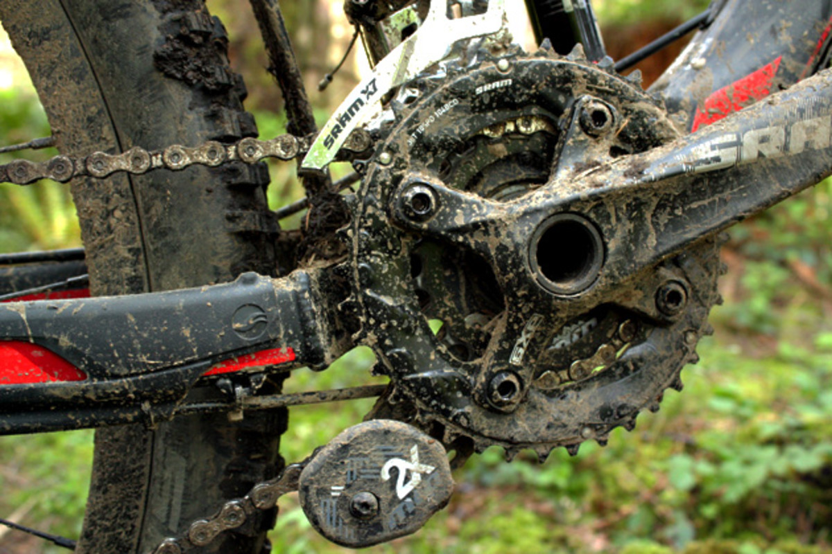 Everyone is all about single-ring drivetrains these days. I'm a fan of them too, but there are days when having a preposterously low granny gear ain't such a bad thing.