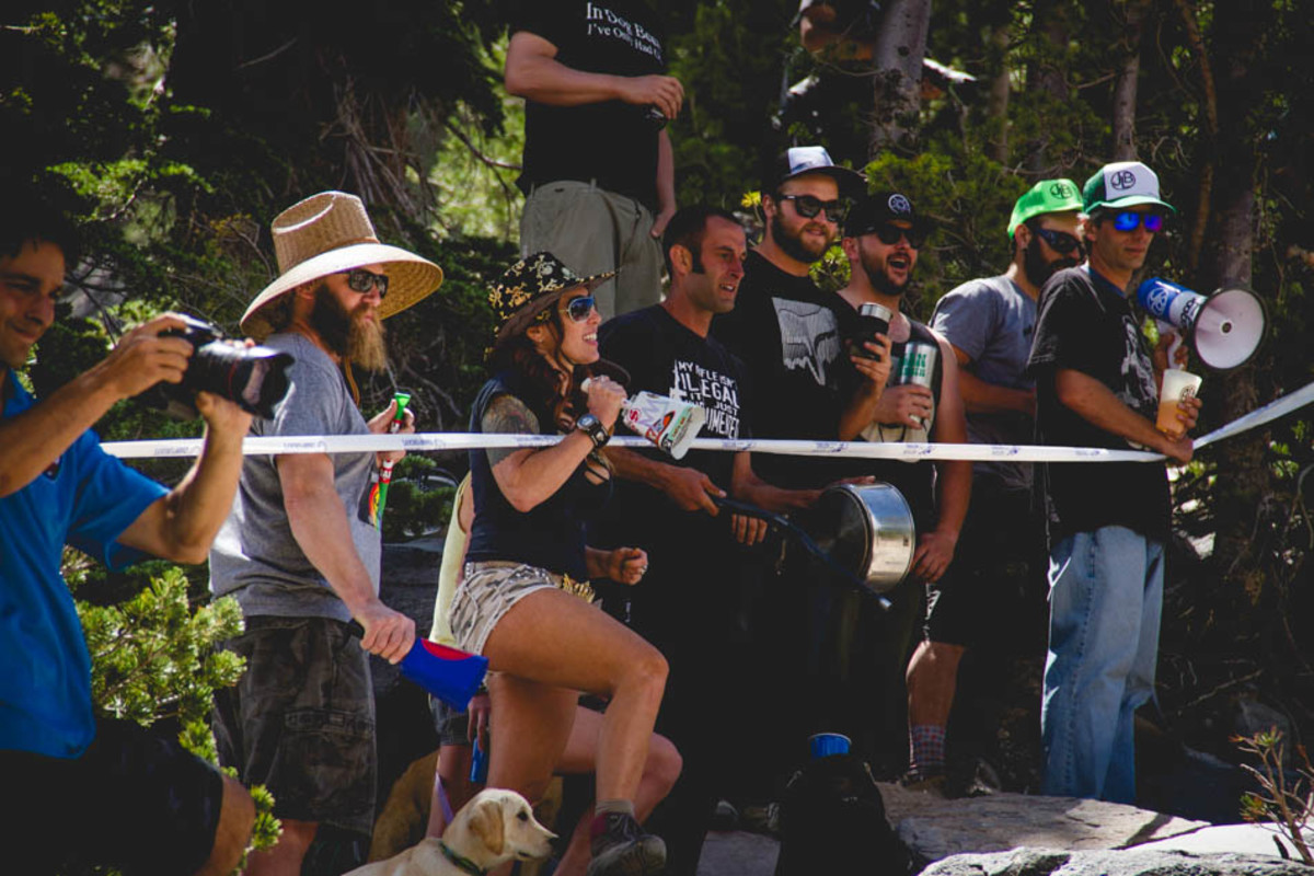 The upper rock garden was a popular heckler hideout, from what I heard there was a keg stashed somewhere close....