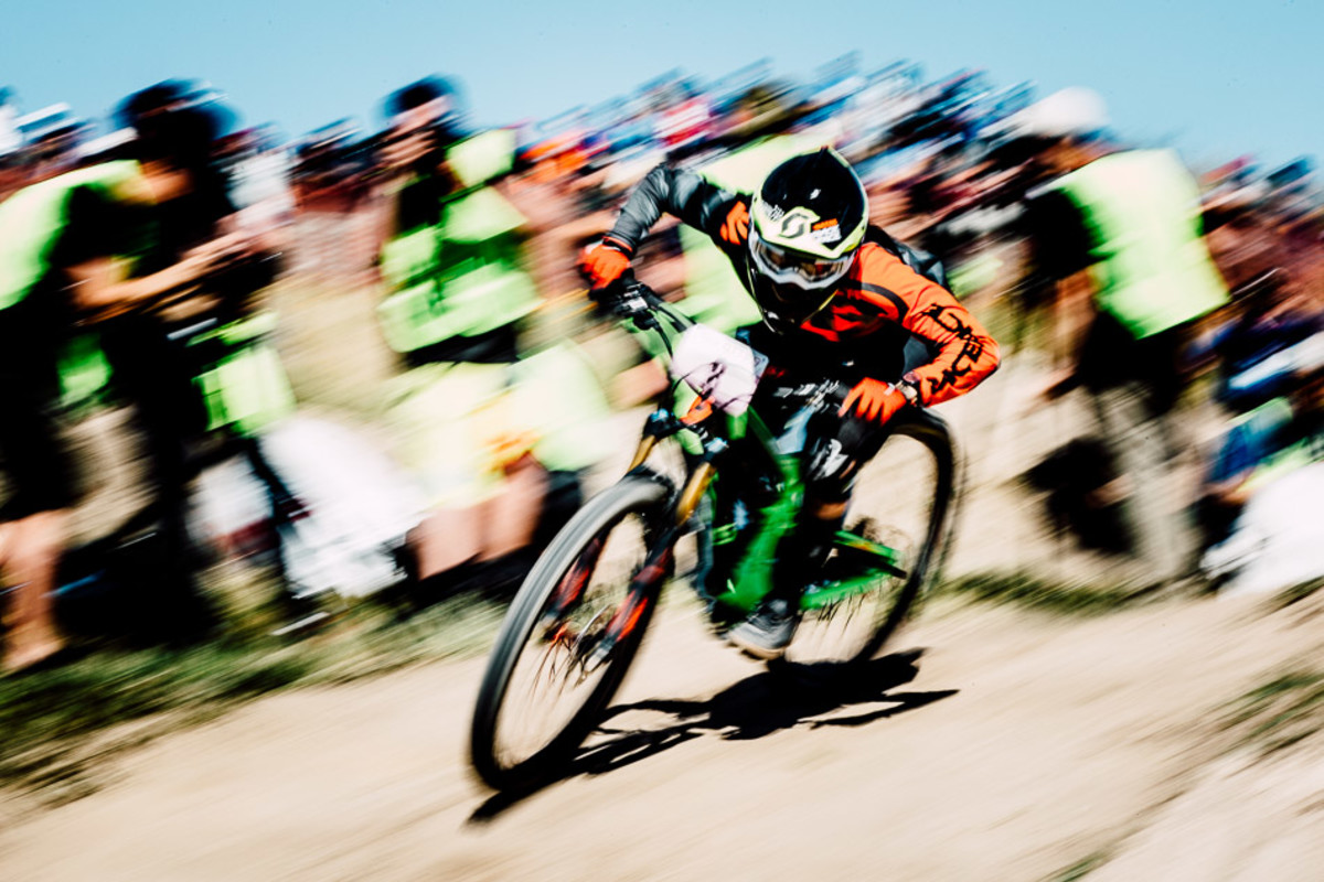 For many of today's racers, it was their first time to compete in the Sea Otter Classic dual-slalom spectacle. And for Utah-based Amanda Cordell, it was a chance to show her promise at the start of the racing season.