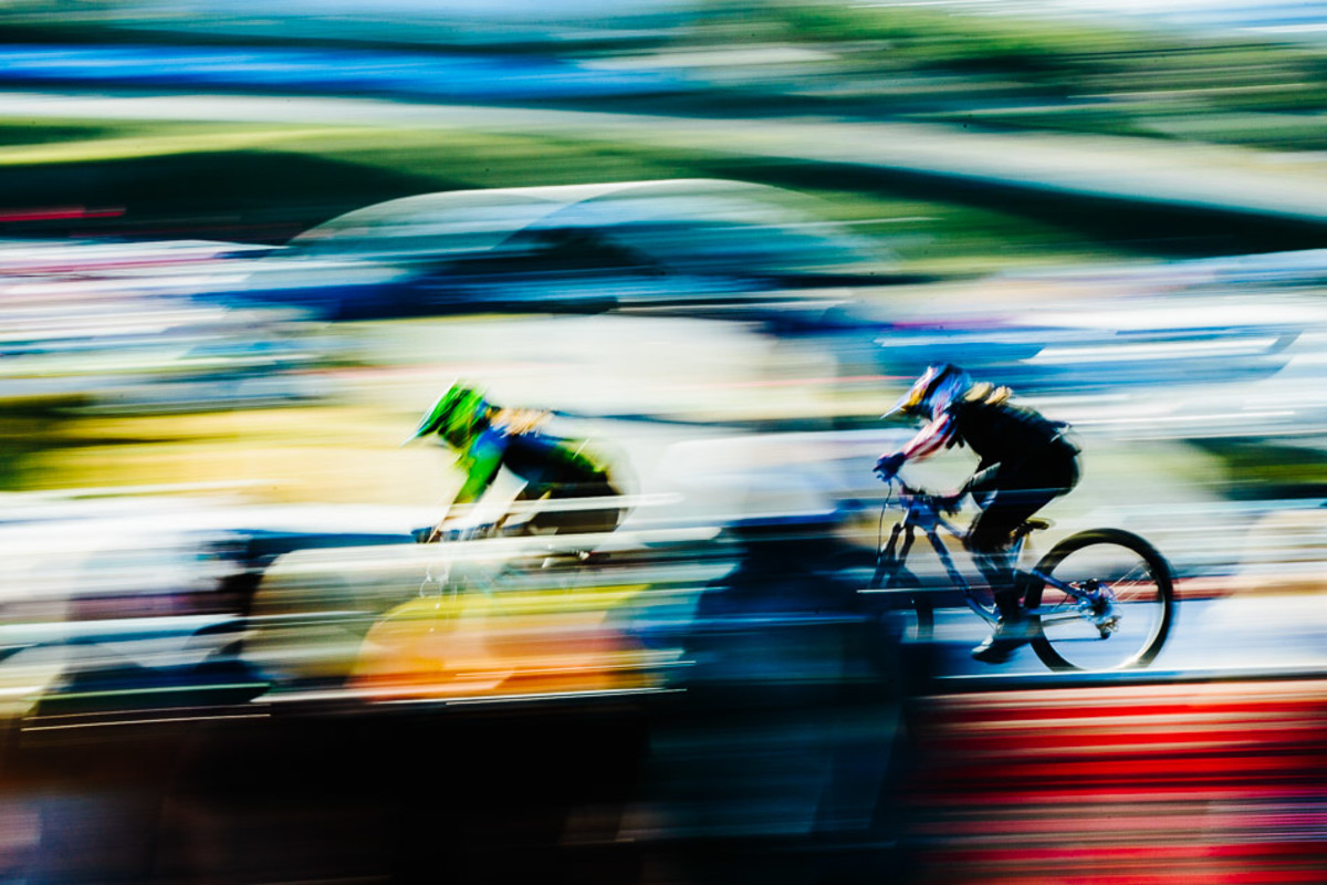 It seemed clear throughout the women's races that it would be Anneke Beerten and Jill Kintner in the finals....