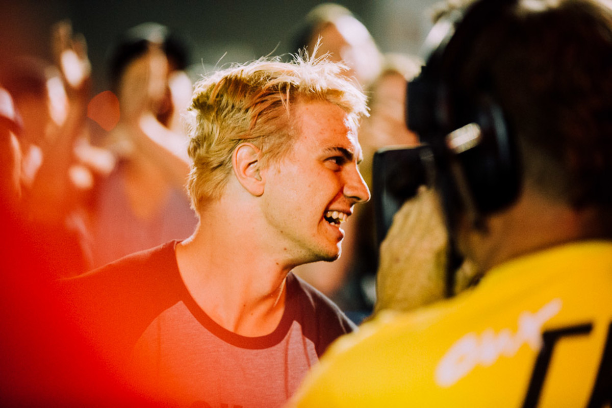 Ropelato revels in his convincing comeback. Photo: Anthony Smith