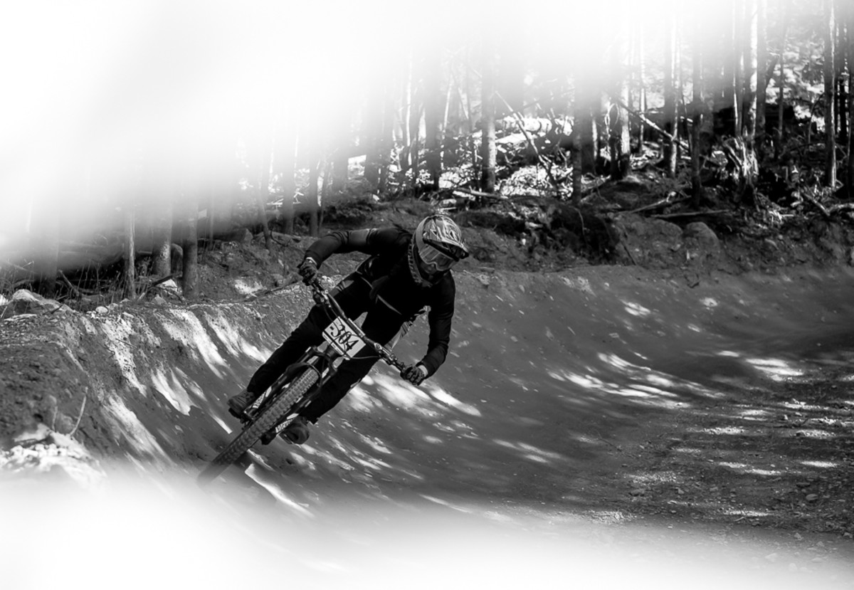 After a hectic year of racing World Cup DH races and Enduro World Series stops, Miranda Miller showed her versatility back on one of her hometown trails.