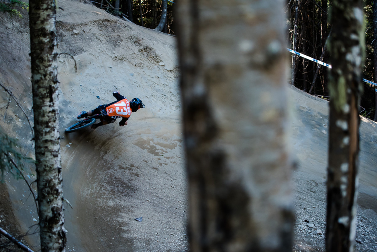 Australia's Connor Fearon kept his head down, always looking for the best line—and this one took him all the way to sixth place.
