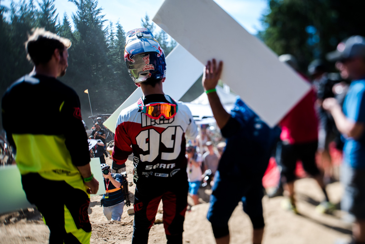 Style never ages: While young Finn Iles took top honors, veteran style-master Thomas Vanderham's whips were so impressive they earned him the second-place slot. Photo: Bruno Long