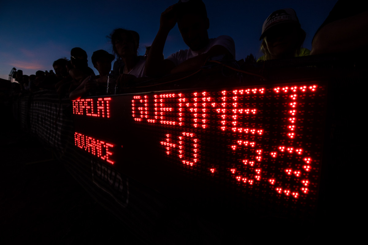 A familiar sight throughout the evening was Ropelato advancing through the rounds. Photo: Bruno Long