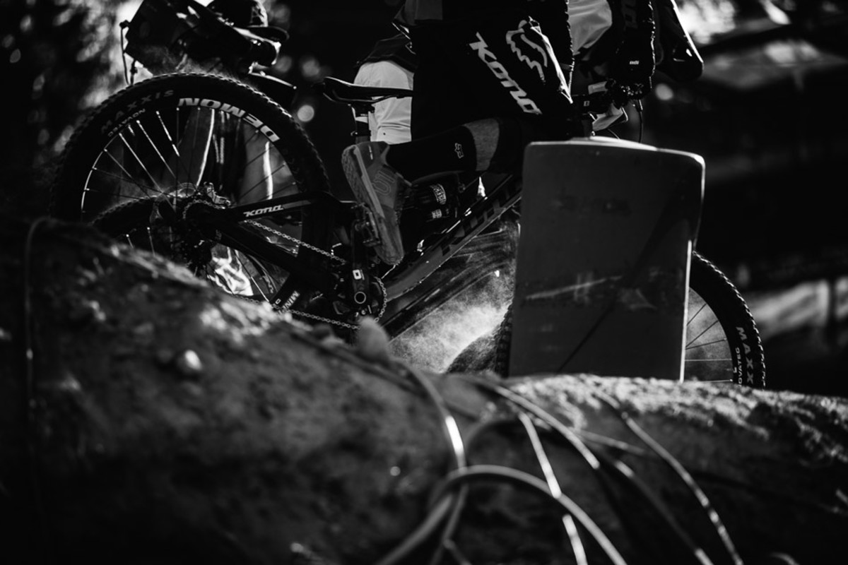 And the heat was on in more ways than one. Riders ready...watch the gate. Photo: Anthony Smith