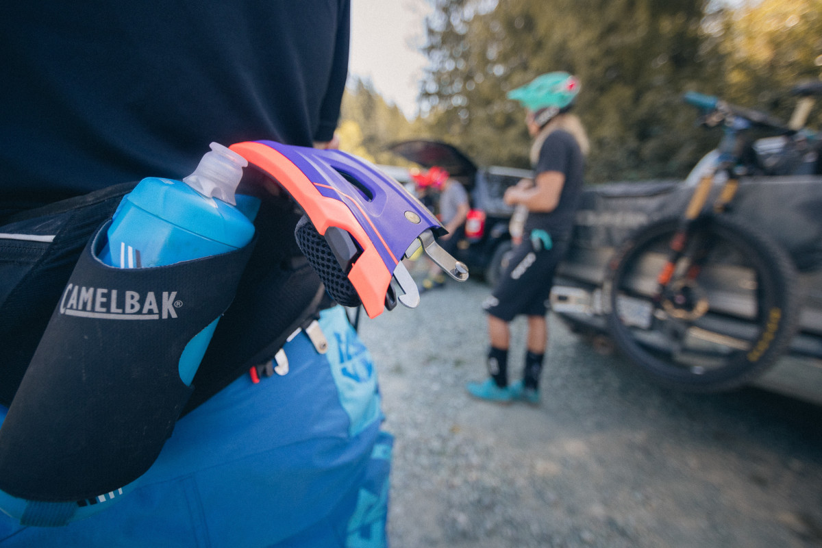 Here, a rider displays what the future of enduro looks like.